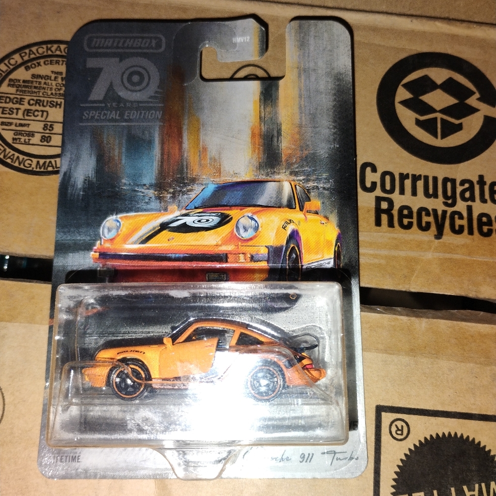 Matchbox 70 Years Moving Parts 1980 '80 Porsche 911 Turbo